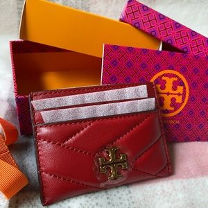Tory Burch - KIRA CHEVRON CARD CASE